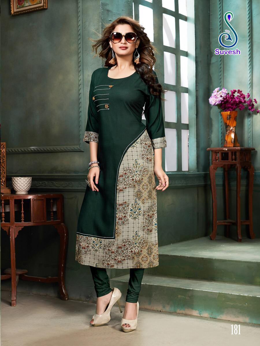 Natasha Vol-16 Suvesh Rayon Print Kurti Manufacturer Natasha Vol-16 Suvesh Rayon Print Kurti Manufacturer